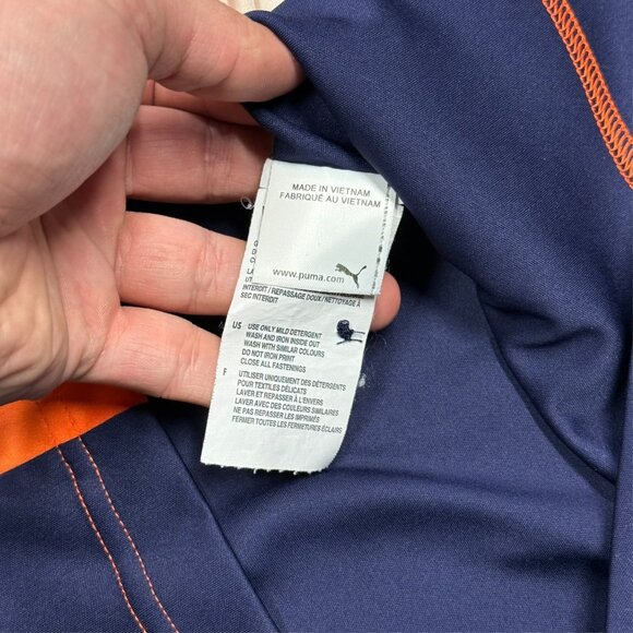 Puma Rainbow Fade Golf Shirt Short Sleeve Stretch Polo XL - Picture 7 of 7